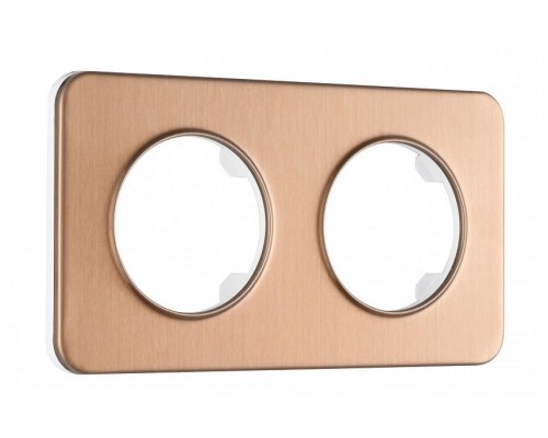 Рамка на 2 поста Arte Milano am-502.07 502.07-2.brown