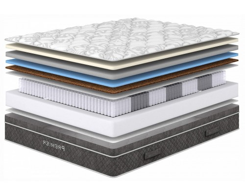 Матрас полутораспальный Premier Middle 2000x1400 Матрас полутораспальный Premier Middle 2000x1400