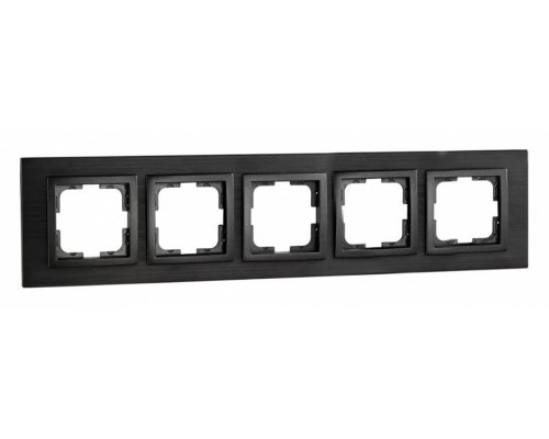Рамка на 5 постов Mono Electric Style Aluminium 107-820000-164 Рамка на 5 постов Mono Electric Style Aluminium 107-820000-164