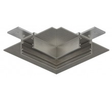 Соединитель угловой L-образный для треков встраиваемых Denkirs SHINE HIDE TR5705-DN