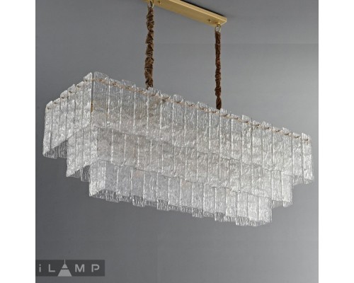 Подвесная люстра iLamp Manhattan P6315-1200 BR Подвесная люстра iLamp Manhattan P6315-1200 BR