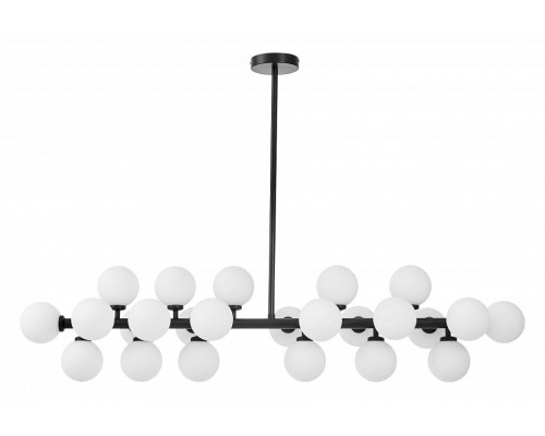 Люстра на штанге LUMINA DECO MARSIADA LDP 6033-24 BK Люстра на штанге LUMINA DECO MARSIADA LDP 6033-24 BK