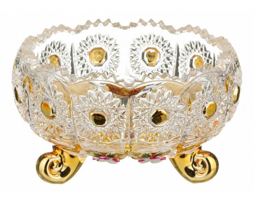 Чаша декоративная (11х7 см) Gold Glass 195-100 Чаша декоративная (11х7 см) Gold Glass 195-100