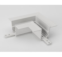 Соединитель угловой внешний для треков встраиваемых Lumker SY-LINK SY-LINK-CNLV-T2-WH