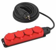 Удлинитель Эра  UK-4e-3x1,5-5m-IP44(KG)