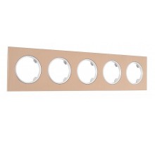 Рамка на 5 постов Arte Milano am-502.11 502.11-5.brown