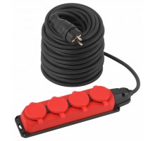 Удлинитель Эра  UK-4e-3x1,5-50m-IP44(KG)