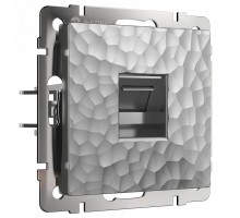 Розетка Ethernet RJ-45 Werkel Hammer серебряный W1281006