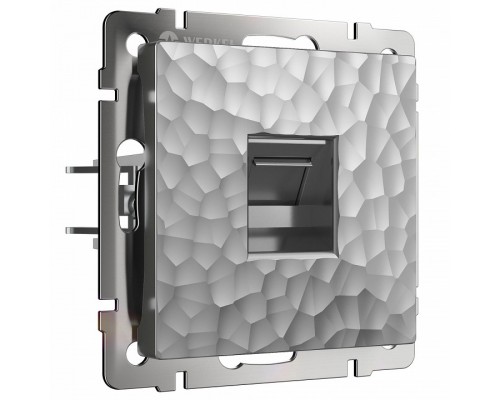Розетка Ethernet RJ-45 Werkel Hammer W1281006 (серебряный) Розетка Ethernet RJ-45 Werkel Hammer W1281006 (серебряный)