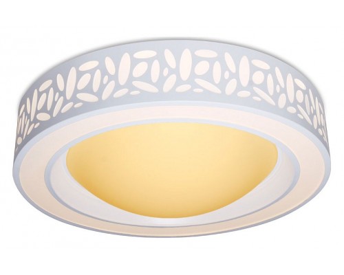 Накладной светильник Ambrella Orbital Design F210 WH 96W D520 Накладной светильник Ambrella Orbital Design F210 WH 96W D520
