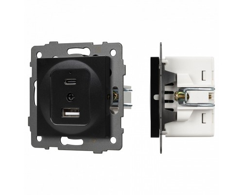 Механизм розетки 2хUSB type A и C Arlight SCT 049838