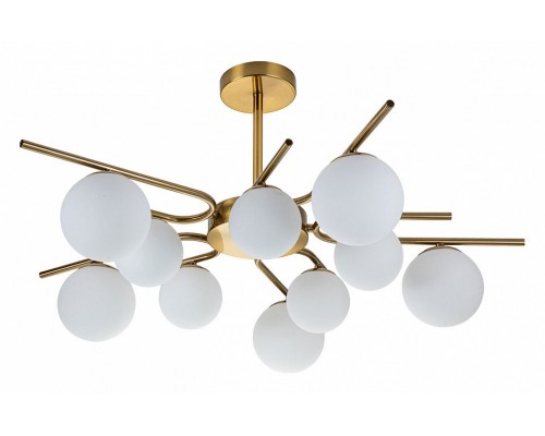Люстра на штанге Escada Sphere 642/10P Brass Люстра на штанге Escada Sphere 642/10P Brass