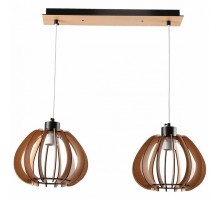 Подвесной светильник Imex MD.9012 MD.9012-2-P-BK+WOOD
