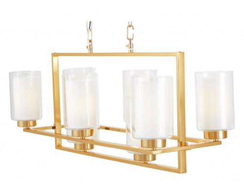 Подвесная люстра LUMINA DECO Lino LDP 1239-8 F.GD Подвесная люстра LUMINA DECO Lino LDP 1239-8 F.GD