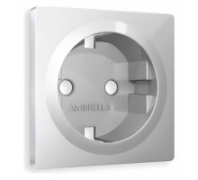 Накладка для розетки с заземлением Ambrella Volt Quant AP4060