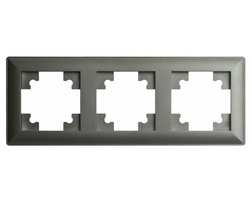 Рамка на 3 поста Stekker PFR00-7003-06 39809 Рамка на 3 поста Stekker PFR00-7003-06 39809