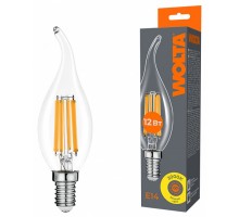 Лампа светодиодная Wolta  E14 12Вт 3000K WF-CT35-12W3KE14