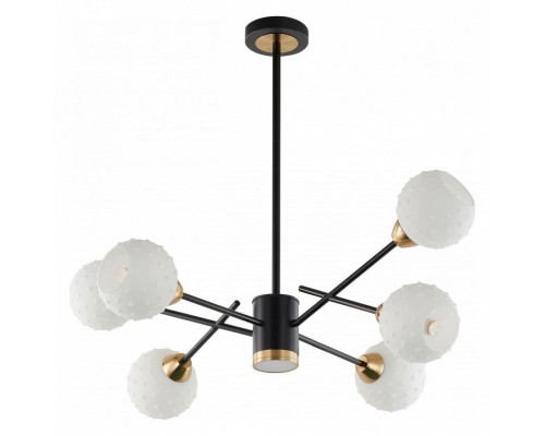 Люстра на штанге Arte Milano Neapolis-78408 278408/6+1 BK/GD