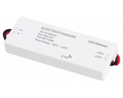 Контроллер-диммер Elektrostandard Аксессуары для светодиодных лент 12/24V a057645 Контроллер-диммер Elektrostandard Аксессуары для светодиодных лент 12/24V a057645
