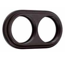 Рамка на 2 поста Werkel Ретро (венге) W0025226