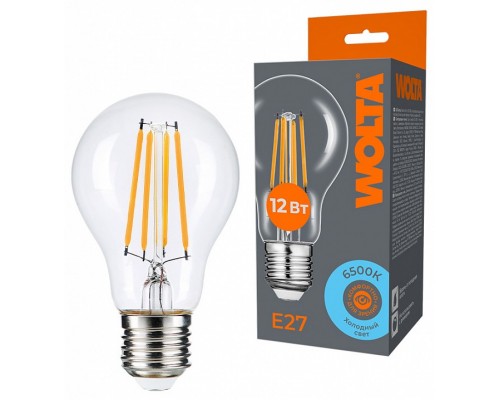 Лампа светодиодная Wolta  E27 12Вт 6500K WF-A60-12W6KE27