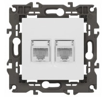 Розетка Ethernet RJ-45 без рамки Эра Эра Elegance 14-3108-01