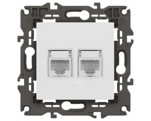 Розетка Ethernet RJ-45 без рамки Эра Эра Elegance 14-3108-01