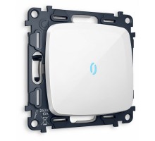 Выключатель проходной одноклавишный с подсветкой без рамки Ambrella Volt MO MO102040