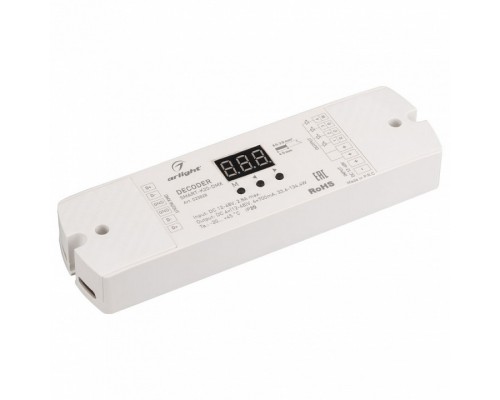 Декодер DMX Arlight SMART-K SMART-K20-DMX (12-48V, 4x700mA) Декодер DMX Arlight SMART-K SMART-K20-DMX (12-48V, 4x700mA)