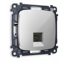 Розетка Ethernet RJ-45 и со шторками, без рамки Ambrella Volt Quant MO412010