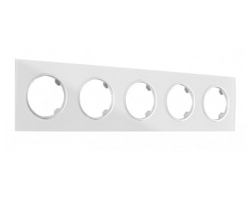 Рамка на 5 постов Arte Milano am-502.01 502.01-5.white Рамка на 5 постов Arte Milano am-502.01 502.01-5.white