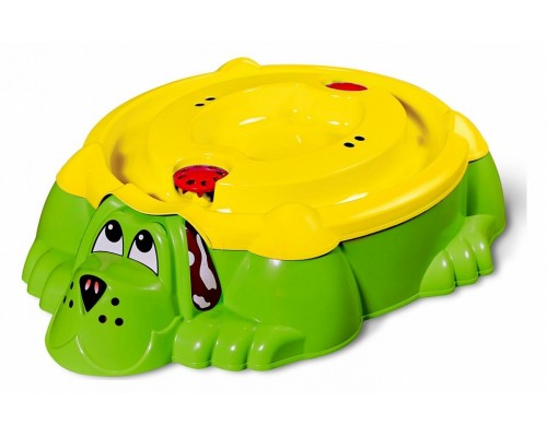 Песочница KIDS Собачка с крышкой 432 Песочница KIDS Собачка с крышкой 432