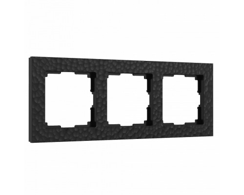 Рамка на 3 поста Werkel Hammer W0032408 (черный) Рамка на 3 поста Werkel Hammer W0032408 (черный)