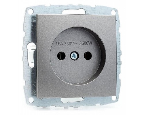 Розетка без заземления, без рамки Mono Electric Despina / Larissa 500-002422-116 Розетка без заземления, без рамки Mono Electric Despina / Larissa 500-002422-116