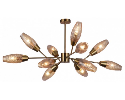 Люстра на штанге Escada Desire 10165/12PL Copper Люстра на штанге Escada Desire 10165/12PL Copper