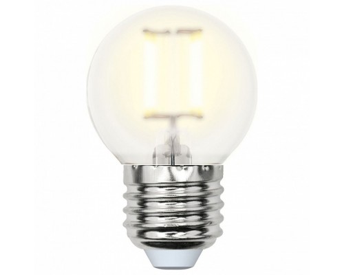 Лампа светодиодная Uniel E27 6Вт 3000K LED-G45-6W/WW/E27/FR/O Лампа светодиодная Uniel E27 6Вт 3000K LED-G45-6W/WW/E27/FR/O