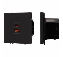 Розетка 2хUSB type A и C без рамки Arlight SCT 054317