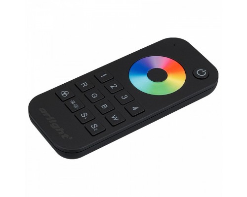 Пульт-регулятор цвета RGBW с сенсорным кольцом Arlight SMART-R SMART-R26-RGBW Black (4 зоны, 2.4G) Пульт-регулятор цвета RGBW с сенсорным кольцом Arlight SMART-R SMART-R26-RGBW Black (4 зоны, 2.4G)
