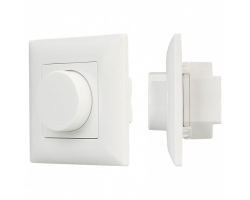 Панель-диммера роторная встраиваемая Arlight SMART SMART-P14-DIM (230V, 3A, 0/1-10V, 2.4G) Панель-диммера роторная встраиваемая Arlight SMART SMART-P14-DIM (230V, 3A, 0/1-10V, 2.4G)