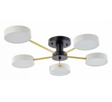 Потолочная люстра Arte Milano Ferrara 252006/5 Bk/Wh