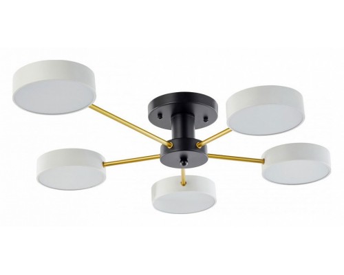 Потолочная люстра Arte Milano Ferrara 252006/5 Bk/Wh