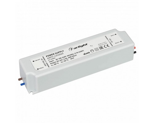 Блок питания Arlight ARPV-LV24060 (24V, 2.5A, 60W) Блок питания Arlight ARPV-LV24060 (24V, 2.5A, 60W)