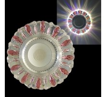 Встраиваемый светильник  42112-9.0-001PL MR16+LED3W CL/PK+MIX