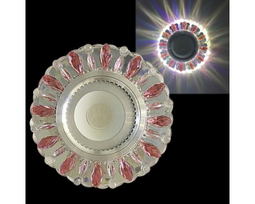 Встраиваемый светильник 42112-9.0-001PL MR16+LED3W CL/PK+MIX Встраиваемый светильник 42112-9.0-001PL MR16+LED3W CL/PK+MIX