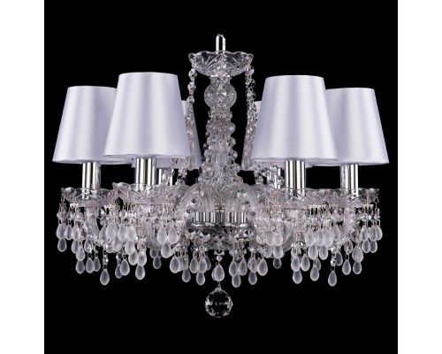 Подвесная люстра Bohemia Ivele Crystal 1410 1410/6/160/Ni/V0300/SH21 Подвесная люстра Bohemia Ivele Crystal 1410 1410/6/160/Ni/V0300/SH21