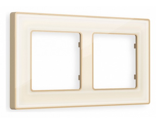 Рамка на 2 поста Ambrella Volt Arctic AF580342