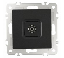 ТВ-розетка без рамки Arte Milano am-206 206.43-1.black