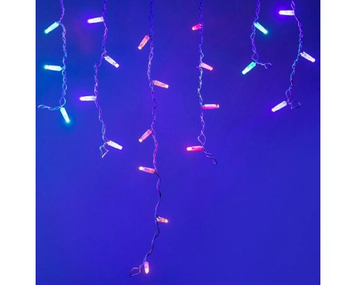 Бахрома световая [2.4x0.6 м] Edge ARD-EDGE-CLASSIC-2400x600-WHITE-88LED-LIVE RGB (230V, 6W)