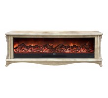 Комплект из электрокамина напольного и портала (155x35x63.1 см) Версаль царга Premier S130 ВЕЦМ00014