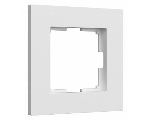 Рамка на 1 пост Werkel Slab (белый софт) W0012961 Рамка на 1 пост Werkel Slab (белый софт) W0012961
